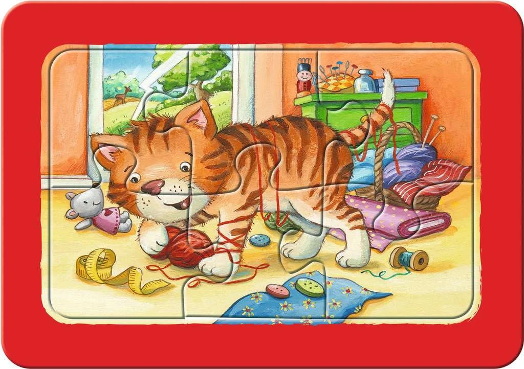 My First Puzzles Mijn Dierenvriendjes – Puzzel Ravensburger 3×6 Stukjes 5 My First Puzzles Mijn Dierenvriendjes – Puzzel Ravensburger 3×6 Stukjes - Afbeelding 3