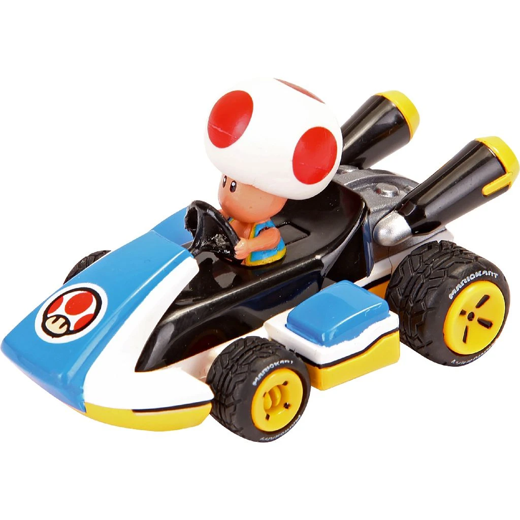 Nintendo Super Mario Kart 8 Schaal 1:43 Pull Back Auto 4-assorti 6 Nintendo Super Mario Kart 8 Schaal 1:43 Pull Back Auto 4-assorti - Afbeelding 4