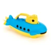 Green Toys Green-Toys Onderzeeer Blauw Met Geel Handvat -Speelgoed Winkel onderzeeer geel handvat green toys