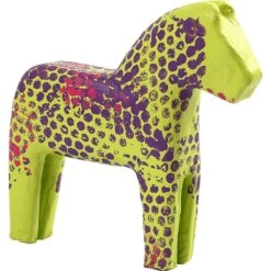 Paard 24.5 Cm Papier-mache Knutselen -Speelgoed Winkel papier mache paard 24.5cm. 2