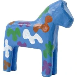 Paard 24.5 Cm Papier-mache Knutselen -Speelgoed Winkel papier mache paard 24.5cm. 5