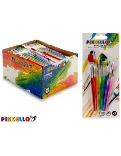 Kwastenset 7-stuks Pincello