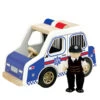 Houten Politie-auto Pintoy -Speelgoed Winkel politie auto pintoy 10585