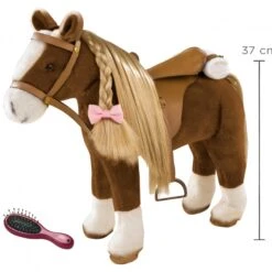 Pony Bruin Gotz Schofthoogte-37-cm. -Speelgoed Winkel pony bruin gotz 3402375 1
