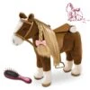 Pony Bruin Gotz Schofthoogte-37-cm. 1 Pony Bruin Gotz Schofthoogte-37-cm. -Speelgoed Winkel pony bruin gotz 3402375