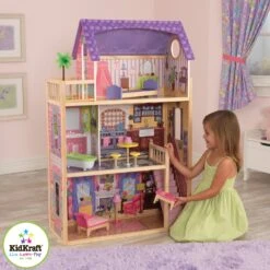 Poppenhuis / Barbiehuis Kayla -Speelgoed Winkel poppenhuis barbiehuis kayla kidkraft 65092 4