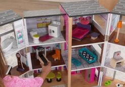 Poppenhuis Modern Deluxe Herenhuis -Speelgoed Winkel poppenhuis kidkraft 65883 modern deluxe herenhuis 2