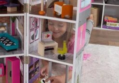 Poppenhuis Modern Deluxe Herenhuis -Speelgoed Winkel poppenhuis kidkraft 65883 modern deluxe herenhuis 4