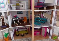 Poppenhuis Modern Deluxe Herenhuis -Speelgoed Winkel poppenhuis kidkraft 65883 modern deluxe herenhuis 6