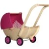 Poppenwagen Met Kap V. Dijktoys Rose -Speelgoed Winkel poppenwagen met kap rose v.dijktoys scaled 1
