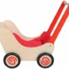 Poppenwagen Simply For Kids Classic Rood 1 Poppenwagen Simply For Kids Classic Rood -Speelgoed Winkel poppenwagen simply for kids rood