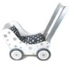 Poppenwagen Simply For Kids Stippen Wit -Speelgoed Winkel poppenwagen simply for kids stippen wit