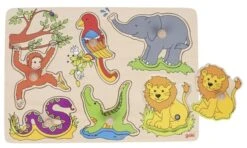 Noppenpuzzel Met Geluiden: Jungledieren -Speelgoed Winkel puzzel met geluiden jungledieren gok 57862 2 1