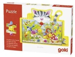 Puzzel Opgepast, Poes Bij Aquarium -Speelgoed Winkel puzzel poes bij aquarium goki 57534 1 1