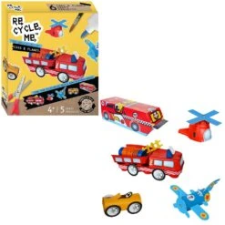 Re-cycle-me Cars & Planes Recycle Set Knutselset -Speelgoed Winkel re cycle me carsplanes 5