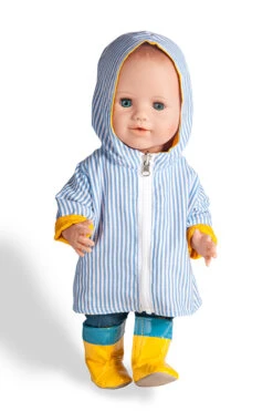 Regenjas “Maritiem” Maat 35 – 45 Cm. -Speelgoed Winkel regenjas anorak pop heless 1525 2525 4 1