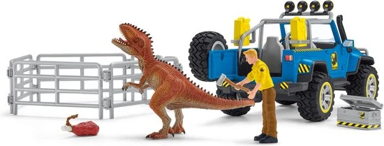 Schleich 41464 Off-road Jeep Met Dino Wachtpost Dinosaurus 3 Schleich 41464 Off-road Jeep Met Dino Wachtpost Dinosaurus
