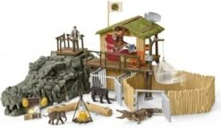 Uitgelichte producten -Speelgoed Winkel schleich 42350 croco jungle onderzoeks basiskamp 1