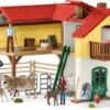 Schleich 42407 Grote Boerderij Met Stal En Dieren FarmWorld -Speelgoed Winkel schleich 42407 boerderij met stal