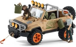 Schleich 42410 Terreinwagen Met Lier WildLife