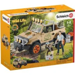 Schleich 42410 Terreinwagen Met Lier WildLife -Speelgoed Winkel schleich 42410 terreinwatgen met lier wildlife 3