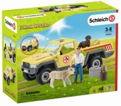 Schleich 42503 Dierenartsbezoek Op De Boerderij FarmWorld -Speelgoed Winkel schleich 42503 dierenartsbezoek op de boerderij 1