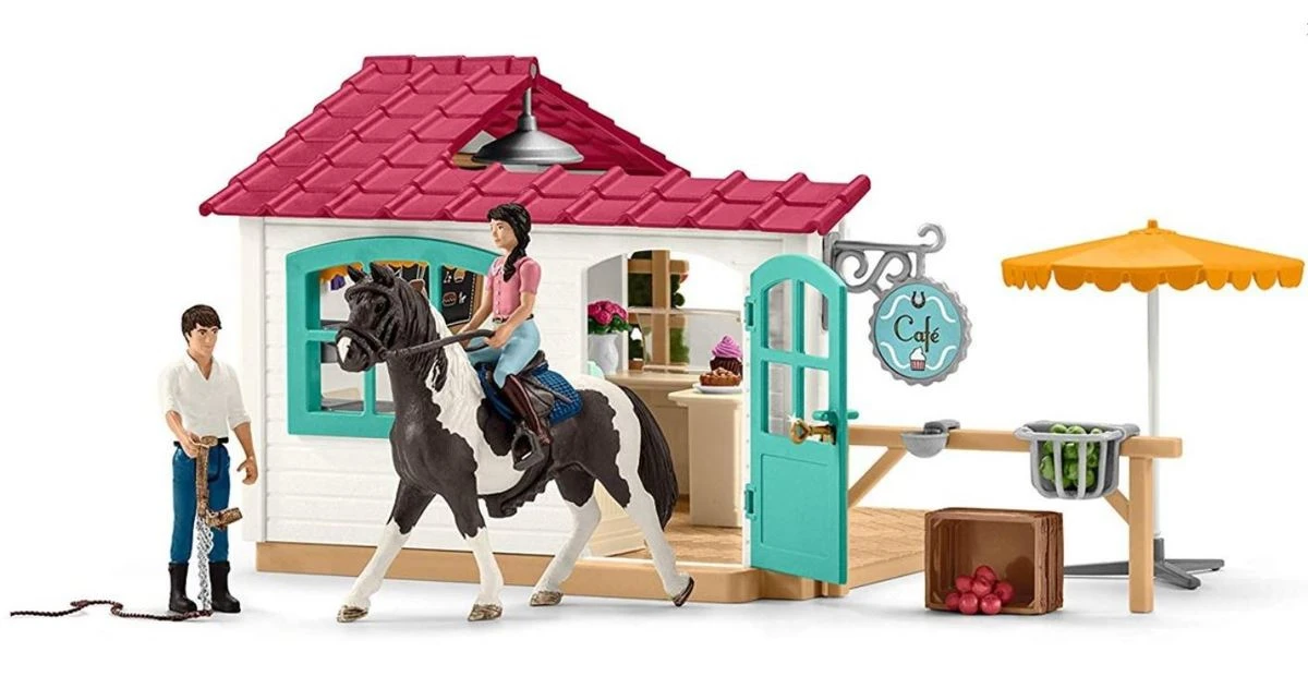 Schleich 42592 Ruitercafe HorseClub 5 Schleich 42592 Ruitercafe HorseClub - Afbeelding 3