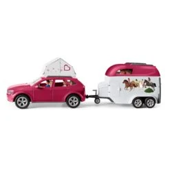 Schleich 42535 Avontuur Met Auto En Trailer HorseClub -Speelgoed Winkel schleich 42535 avontuur met auto en trailer 1 scaled 1