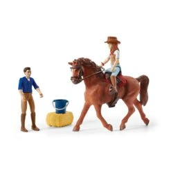 Schleich 42535 Avontuur Met Auto En Trailer HorseClub -Speelgoed Winkel schleich 42535 avontuur met auto en trailer 5 scaled 1