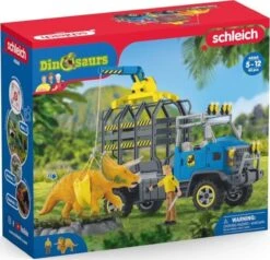 Schleich 42565 Dinosauriers Truckmissie 7 Schleich 42565 Dinosauriers Truckmissie -Speelgoed Winkel schleich 42565 dinosauriers truckmissie 5