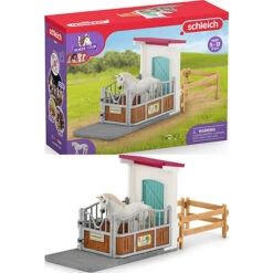 Schleich 42569 Ruitershop HorseClub -Speelgoed Winkel schleich 42569 paardenbox Horseclub 4