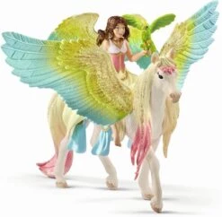 Speelgoed Winkel -Speelgoed Winkel schleich 70566 surah met glitterpegasus 1