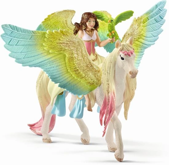Schleich 70566 Surah Met Glitterpegasus Bayala 4 Schleich 70566 Surah Met Glitterpegasus Bayala - Afbeelding 2