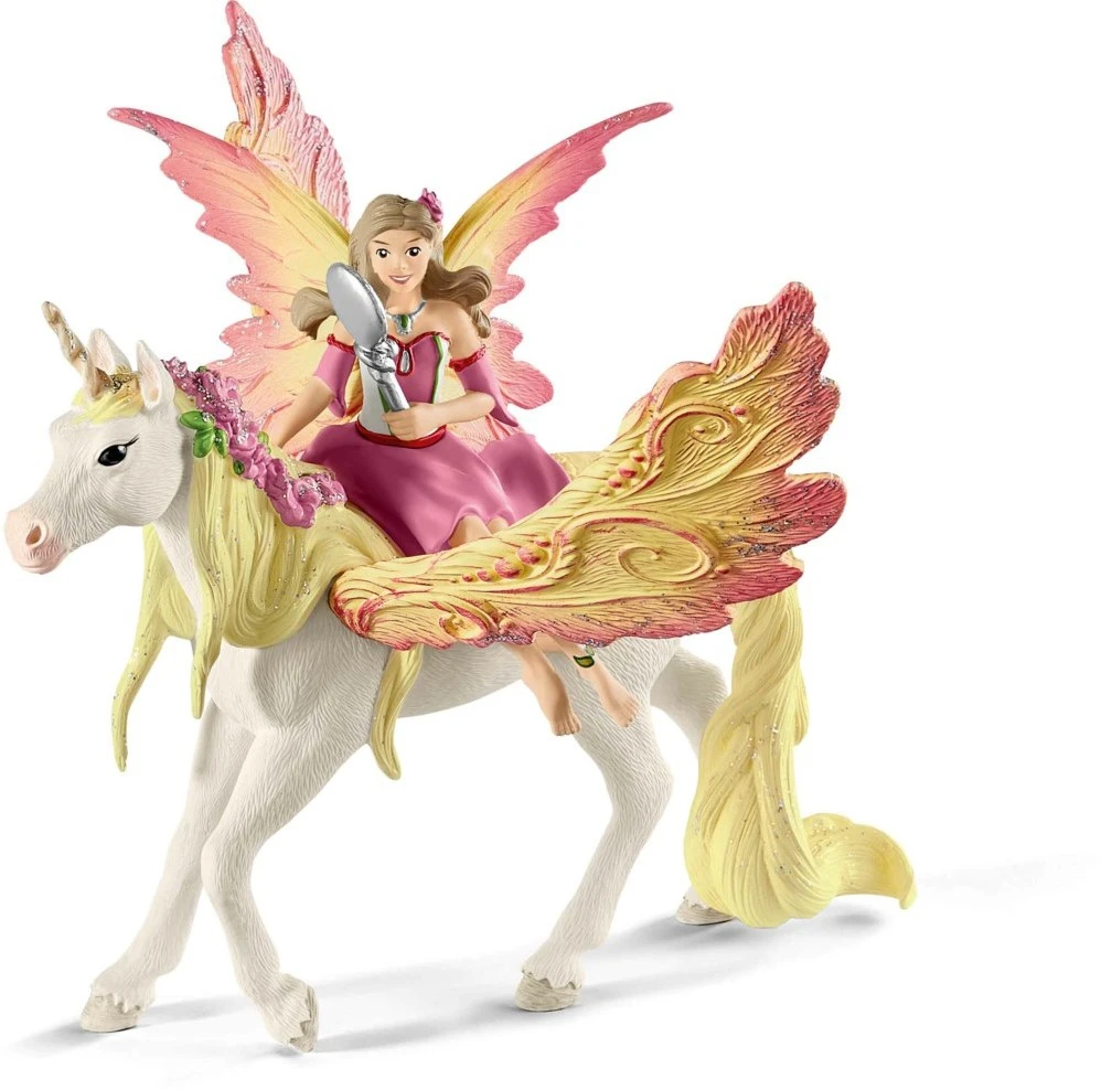 Schleich 70568 Feya Met Gevleugelde Pegasus Eenhoorn Bayala 3 Schleich 70568 Feya Met Gevleugelde Pegasus Eenhoorn Bayala - Afbeelding 2
