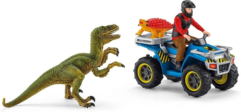 Schleich 41466 Vlucht Op De Quad Voor Velociraptor 4 Schleich 41466 Vlucht Op De Quad Voor Velociraptor - Afbeelding 2