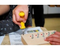 Toolkid Schroevendraaier Met Bitjes Kindergereedschap -Speelgoed Winkel schroevendraaier met bitjes toolkid 100650 2