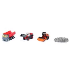 Siku 6329 Giftset Infra Stratenbouw Schaal 1:87 -Speelgoed Winkel siku 6329 giftset stratenbouw loader compactor vrachtauto 1