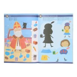 Sinterklaas Kleur- Doe- En Spelletjesboek Van Sint Met Stickers -Speelgoed Winkel sklur doe spelletjesboek sint 2