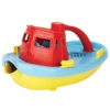 Green Toys Green-Toys Sleepboot Blauw Met Rood Handvat -Speelgoed Winkel sleepboot rood handvat green toys