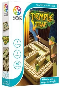 SmartGames Temple-Trap Denkspel Smart-Games -Speelgoed Winkel smartgames temple trap smart games doolhof sg437 1