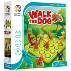 Smart Games Walk-the-Dog Denkspel -Speelgoed Winkel smartgames walk the dog box 1 speelactief.nl 1