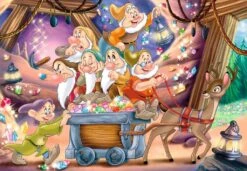 Sneeuwwitje En De 7 Dwergen – Puzzelbox Ravensburger 2 X 24 Stukjes -Speelgoed Winkel sneeuwwitje en de 7 dwergen puzzelbox ravensburger 1