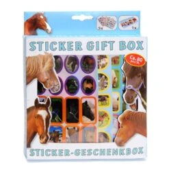 Sticker Geschenkdoos Honden / Katten / Paarden -Speelgoed Winkel sticker geschenkdoos 1 1