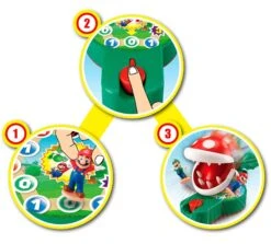 Epoch Super Mario Animal Plant Escape – Kinderspel -Speelgoed Winkel super mario piranhha plant escape bordspel 3