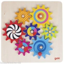 Tandwielenpuzzel Goki 7 Tandwielenpuzzel Goki -Speelgoed Winkel tandwielen puzzel goki 58530 1