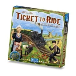 Ticket To Ride Nederland – Uitbreiding -Speelgoed Winkel ticket to ride nederland uitbreiding 5