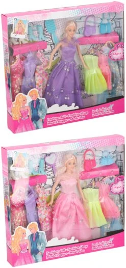 Tienerpop Met Complete Garderobe -Speelgoed Winkel tienerpop met extra outfits scaled 2