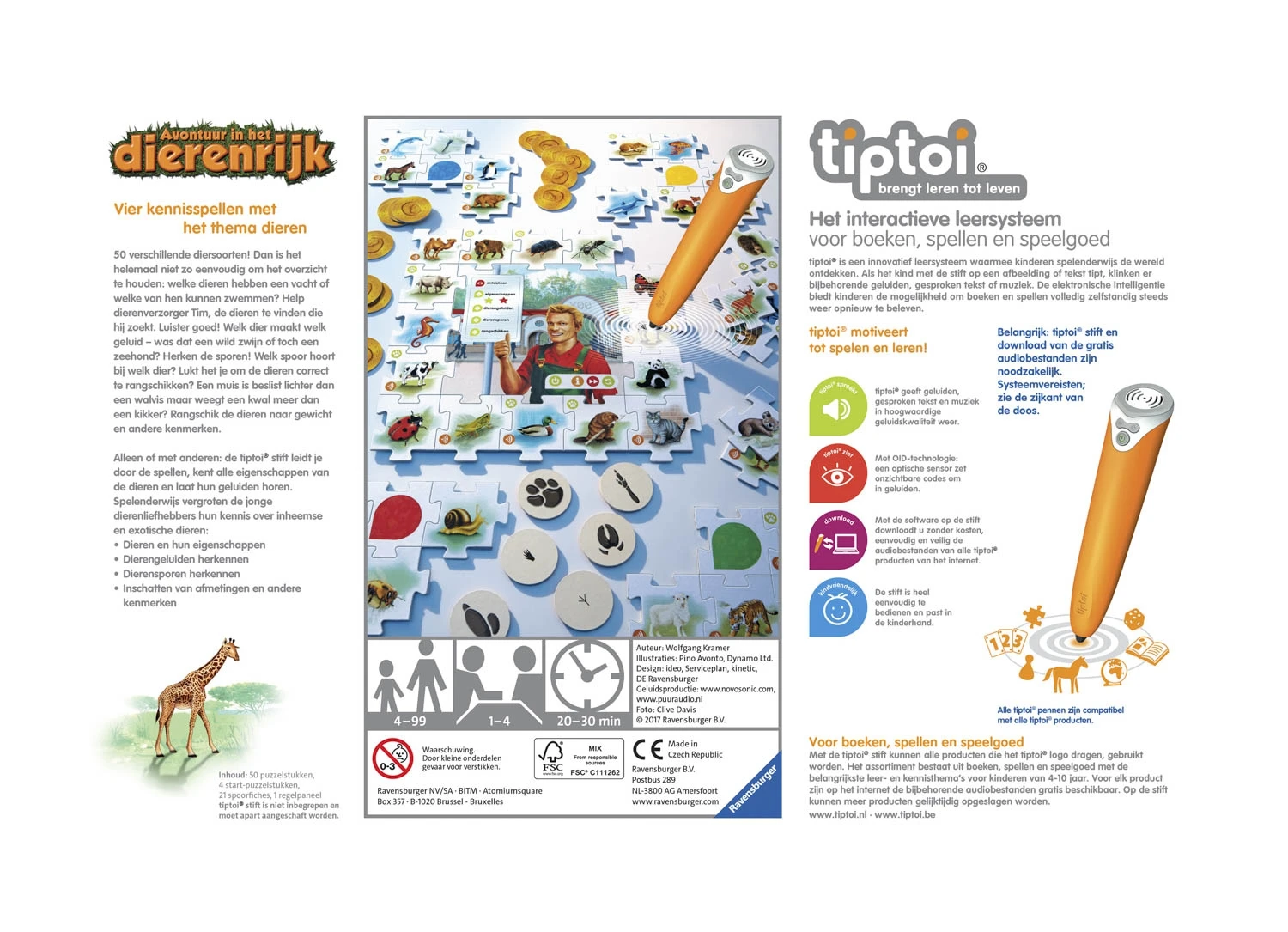 Tiptoi Spel “Avontuur In Het Dierenrijk” 6 Tiptoi Spel “Avontuur In Het Dierenrijk” - Afbeelding 4