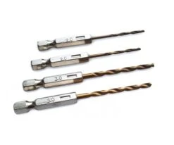 Toolkid Borenset Zeskant (4 St) Kindergereedschap -Speelgoed Winkel toolkid boorbitjes zeskant 1