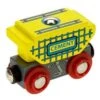 BigJigs BJT401 Rail Wagon Cement -Speelgoed Winkel treinwagon cement bigjigsbjt401